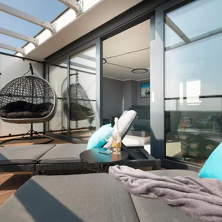 Daire Lighthouse Luxury Penthouse - Jantar Mrzeżyno